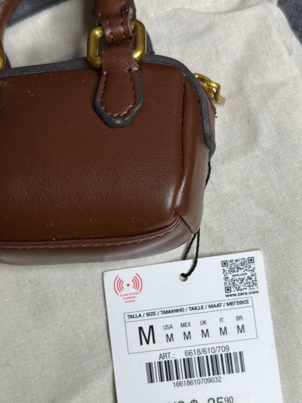NWT Zara Woman Accessories CITY CHARM MINI BAG - Picture 11 of 12